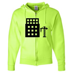 Unisex NuBlend® Full-Zip Hooded Sweatshirt Thumbnail