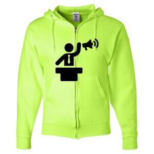 Unisex NuBlend® Full-Zip Hooded Sweatshirt Thumbnail