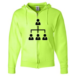 Unisex NuBlend® Full-Zip Hooded Sweatshirt Thumbnail