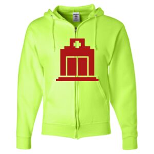Unisex NuBlend® Full-Zip Hooded Sweatshirt Thumbnail