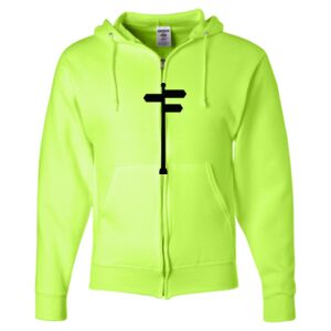 Unisex NuBlend® Full-Zip Hooded Sweatshirt Thumbnail