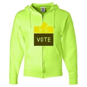 Unisex NuBlend® Full-Zip Hooded Sweatshirt Thumbnail