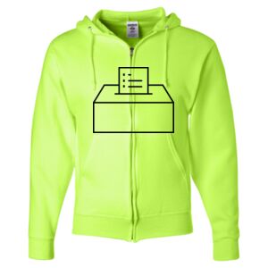 Unisex NuBlend® Full-Zip Hooded Sweatshirt Thumbnail