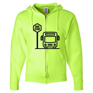 Unisex NuBlend® Full-Zip Hooded Sweatshirt Thumbnail