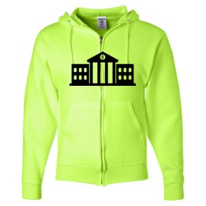 Unisex NuBlend® Full-Zip Hooded Sweatshirt Thumbnail