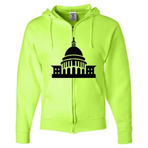 Unisex NuBlend® Full-Zip Hooded Sweatshirt Thumbnail