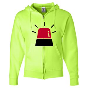 Unisex NuBlend® Full-Zip Hooded Sweatshirt Thumbnail