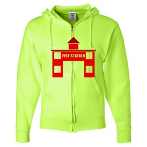 Unisex NuBlend® Full-Zip Hooded Sweatshirt Thumbnail