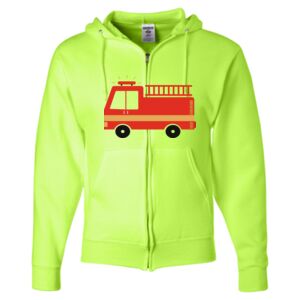 Unisex NuBlend® Full-Zip Hooded Sweatshirt Thumbnail