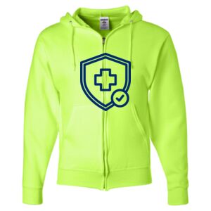 Unisex NuBlend® Full-Zip Hooded Sweatshirt Thumbnail