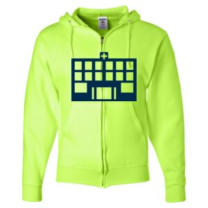 Unisex NuBlend® Full-Zip Hooded Sweatshirt Thumbnail