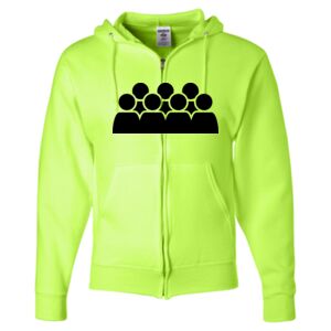 Unisex NuBlend® Full-Zip Hooded Sweatshirt Thumbnail