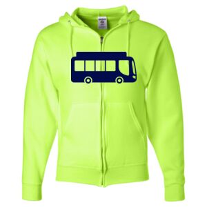 Unisex NuBlend® Full-Zip Hooded Sweatshirt Thumbnail