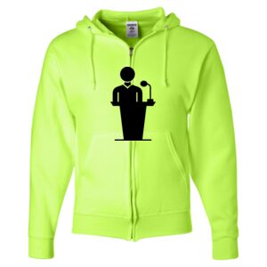 Unisex NuBlend® Full-Zip Hooded Sweatshirt Thumbnail