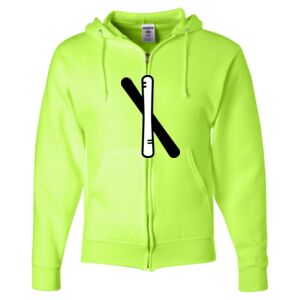Unisex NuBlend® Full-Zip Hooded Sweatshirt Thumbnail