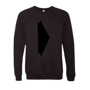 Unisex Sponge Fleece Raglan Crewneck Sweatshirt Thumbnail