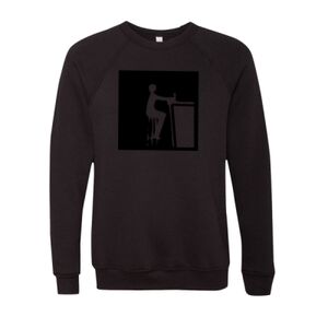 Unisex Sponge Fleece Raglan Crewneck Sweatshirt Thumbnail