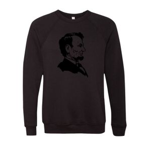 Unisex Sponge Fleece Raglan Crewneck Sweatshirt Thumbnail