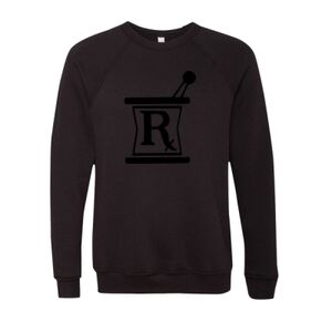 Unisex Sponge Fleece Raglan Crewneck Sweatshirt Thumbnail