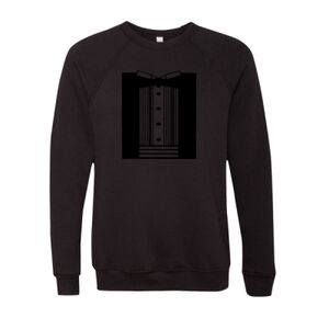 Unisex Sponge Fleece Raglan Crewneck Sweatshirt Thumbnail