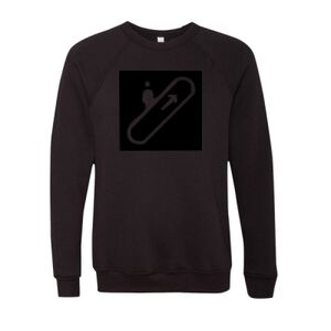 Unisex Sponge Fleece Raglan Crewneck Sweatshirt Thumbnail