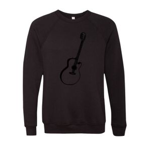 Unisex Sponge Fleece Raglan Crewneck Sweatshirt Thumbnail