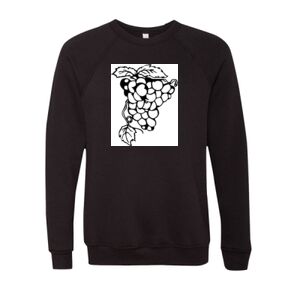 Unisex Sponge Fleece Raglan Crewneck Sweatshirt Thumbnail
