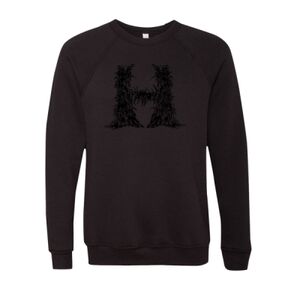 Unisex Sponge Fleece Raglan Crewneck Sweatshirt Thumbnail