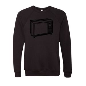 Unisex Sponge Fleece Raglan Crewneck Sweatshirt Thumbnail