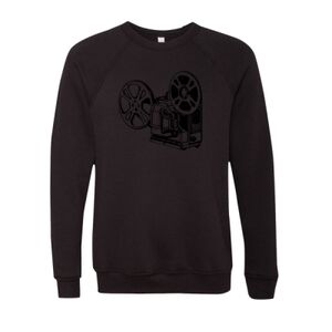 Unisex Sponge Fleece Raglan Crewneck Sweatshirt Thumbnail