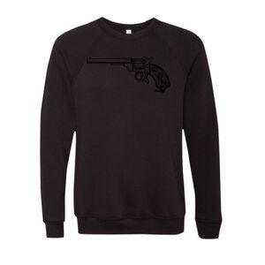 Unisex Sponge Fleece Raglan Crewneck Sweatshirt Thumbnail