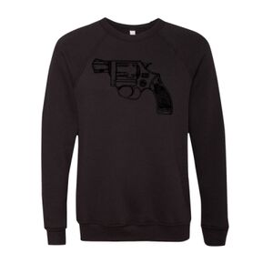 Unisex Sponge Fleece Raglan Crewneck Sweatshirt Thumbnail