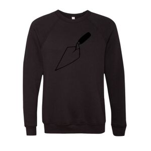 Unisex Sponge Fleece Raglan Crewneck Sweatshirt Thumbnail