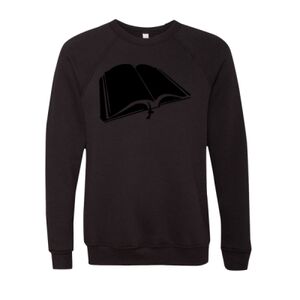 Unisex Sponge Fleece Raglan Crewneck Sweatshirt Thumbnail