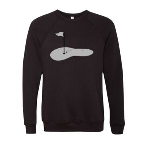 Unisex Sponge Fleece Raglan Crewneck Sweatshirt Thumbnail