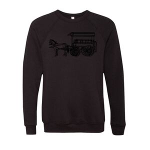 Unisex Sponge Fleece Raglan Crewneck Sweatshirt Thumbnail