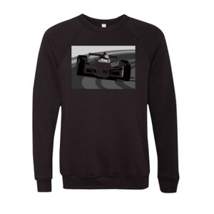 Unisex Sponge Fleece Raglan Crewneck Sweatshirt Thumbnail