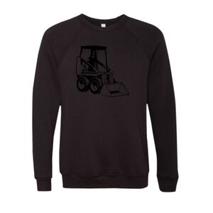 Unisex Sponge Fleece Raglan Crewneck Sweatshirt Thumbnail