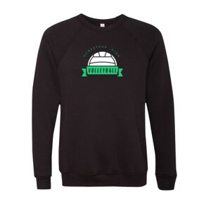 Unisex Sponge Fleece Raglan Crewneck Sweatshirt Thumbnail