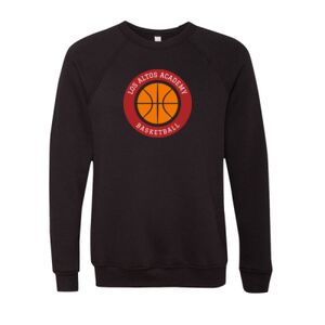 Unisex Sponge Fleece Raglan Crewneck Sweatshirt Thumbnail