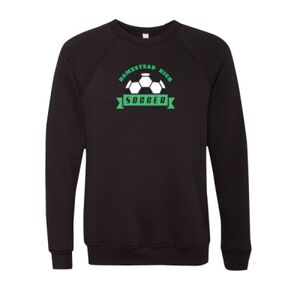 Unisex Sponge Fleece Raglan Crewneck Sweatshirt Thumbnail