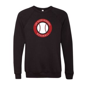 Unisex Sponge Fleece Raglan Crewneck Sweatshirt Thumbnail