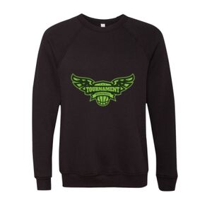 Unisex Sponge Fleece Raglan Crewneck Sweatshirt Thumbnail