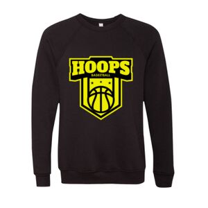 Unisex Sponge Fleece Raglan Crewneck Sweatshirt Thumbnail