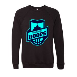 Unisex Sponge Fleece Raglan Crewneck Sweatshirt Thumbnail