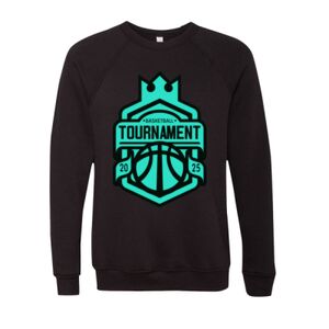 Unisex Sponge Fleece Raglan Crewneck Sweatshirt Thumbnail