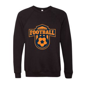 Unisex Sponge Fleece Raglan Crewneck Sweatshirt Thumbnail