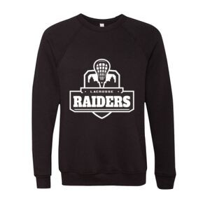 Unisex Sponge Fleece Raglan Crewneck Sweatshirt Thumbnail