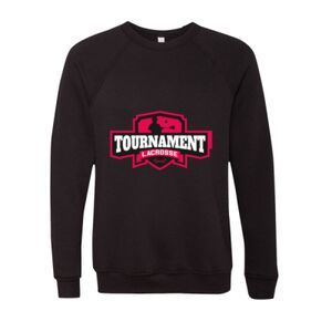 Unisex Sponge Fleece Raglan Crewneck Sweatshirt Thumbnail