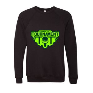Unisex Sponge Fleece Raglan Crewneck Sweatshirt Thumbnail